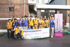 윈스테크넷, 소외이웃 주거환경 개선 봉사활동