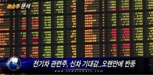 (이슈주분석)전기차 관련주, 신차 기대감..오랜만에 반등