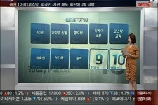 (오늘장TOP10)화학주 반등 vs 코스닥 급락