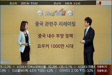 (오늘장클린업)중국 관련주 리레이팅