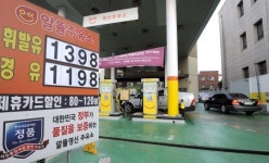 전국 휘발유 판매가 27주 연속 하락..ℓ당 1568.7원