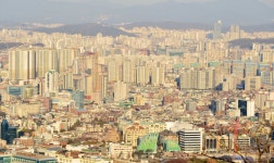 아파트 거래량은 강북이 갑