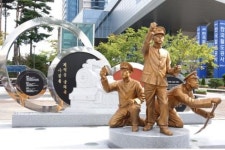 코레일, 대전역 동광장에 호국철도 기념동상 건립