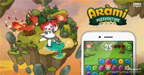 (주목받는게임)3매치 퍼즐게임 계보 잇는다…엔씨 아라미 퍼즈벤처