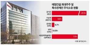 (CEO동향)재도약 준비하는 태영건설…윤석민, 지주체제 경영권 강화