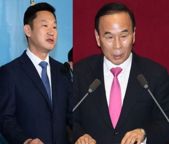 충북 보은옥천, 민주 곽상언 44.2% vs 통합 박덕흠 45.3%