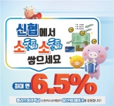 신협, 연 6.5% 플러스정기적금 특판