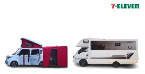 세븐일레븐, 에프에프캠핑카 손잡고 캠핑카 2종 판매