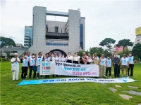 ‘전주 입성’ 강명구 평화마라토너 “로마까지 끝까지 완주”