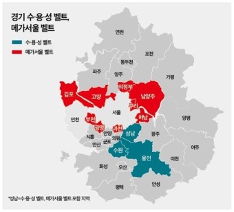 경기 승부처는 '수·용·성' 벨트…메가서울도 변수