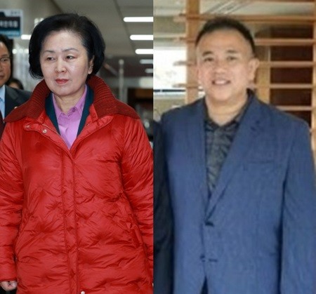 명태균과 김영선, 공천 개입 의혹 영장실질심사 법정 출석