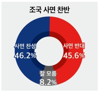 (정기여론조사)④조국 사면, 찬성 46.2% 대 반대 45.6% '팽팽'