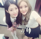 정채연, 해피투게더 함께 출연한 바다와 다정샷…여신 미모