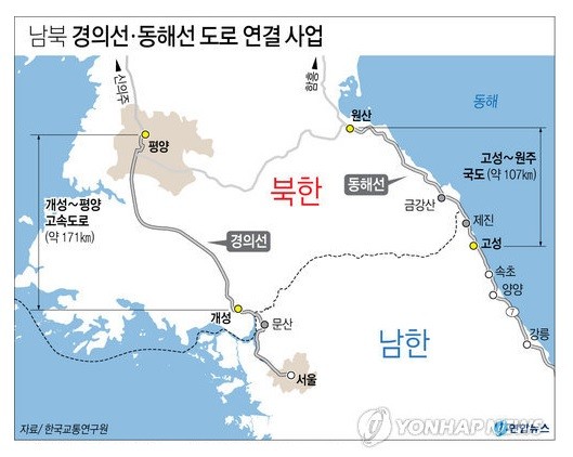 북한, 경의선과 동해선 남북 연결도로 폭파…남북 정세에 대한 시그널 전달