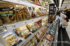 가공식품, 10개 중 4개는 마트가 더 싸다