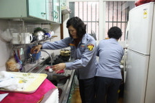 성남소방서, 홀몸어르신시설 봉사