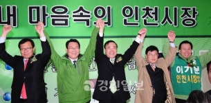선거사무소 개소식 김근태·정동영등 참석