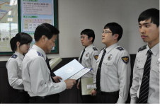 성남 태평지구대 순찰 道1위 표창