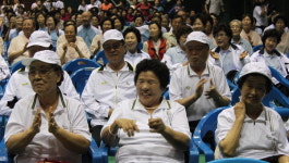 실버 화합 한마당 노년은 즐거워