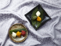 무공해 솔잎 한가득 따서… 한가위 유기농 송편 빚기