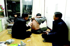 안양동안署 북이탈주민 독감예방접종