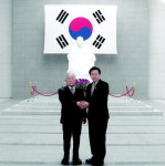 백범정신 홍원식 상임이사, 백범기념관 방문