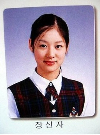 장신영 졸업사진 화제…자연미인 인증 