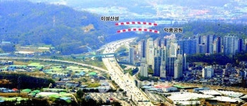 하남분기점 생태통로 정체