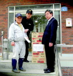 안성소방서·농협, 화재피해주민 지원