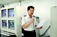 일산署, 아파트단지서 범죄예방 홍보 방송