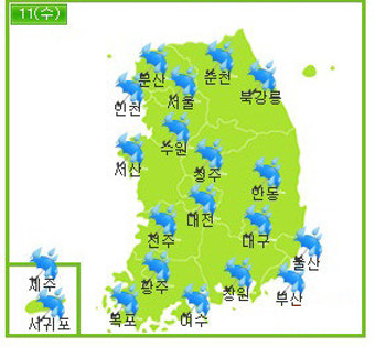 총선일 비 예보… 투표율·선거결과에 어떤 영향줄까