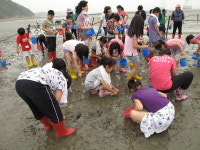 논현1동 새마을부녀회 아동 갯벌체험 행사