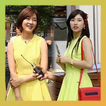 성유리 수지 같은 옷 다른 느낌 누가 더 어울려?