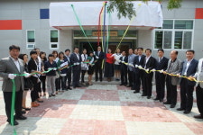 가평중학교, 체육시설 가온누리관 개관식