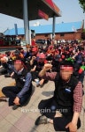[경인포토]삼화고속 운행중단, 노동조합 임금체불 해결하라