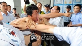 지역 토지주·주민들 시청앞 항의집회서 촉구