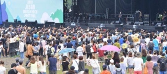 [경인포토]지산 월드 락 페스티벌, 어반자카파·자미로 콰이·시나위 눈길