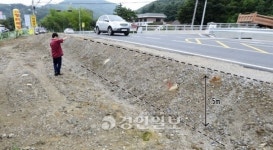 안 하니만 못한 교량공사 침수피해 키운다