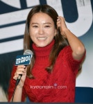 [경인포토]깡철이 정유미, 영화 생각에 그만 눈물이 글썽