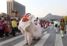 아리랑 퍼레이드 봉산탈춤·팔선녀놀이 등 역사적 고증 거친 거래행렬 신명