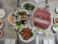 [맛집을 찾아서]소래포구 신종합어시장 세자매집 회 양념