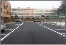 고교에 주차장 만들어 주민에 개방