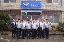 경기경찰청장, 김포 사우지구대 방문