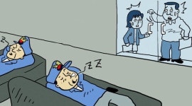 문 잠긴 파출소