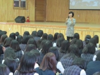 남인천여중, 오한숙희 진로특강 개최
