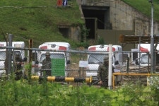 고성 명파초등학교 북쪽서 총기 난사 탈영병 교전 대치 인근 주민 긴급대피령