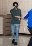 [경인포토]지드래곤 공항패션, 얼굴 가린 커다란 마스크