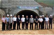 LH 동탄본부, 23호선 중리터널 관통식