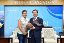 인천-스페인 스포츠 교류 팀워크
