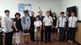 성남수정署, 불우 모범청소년 장학금